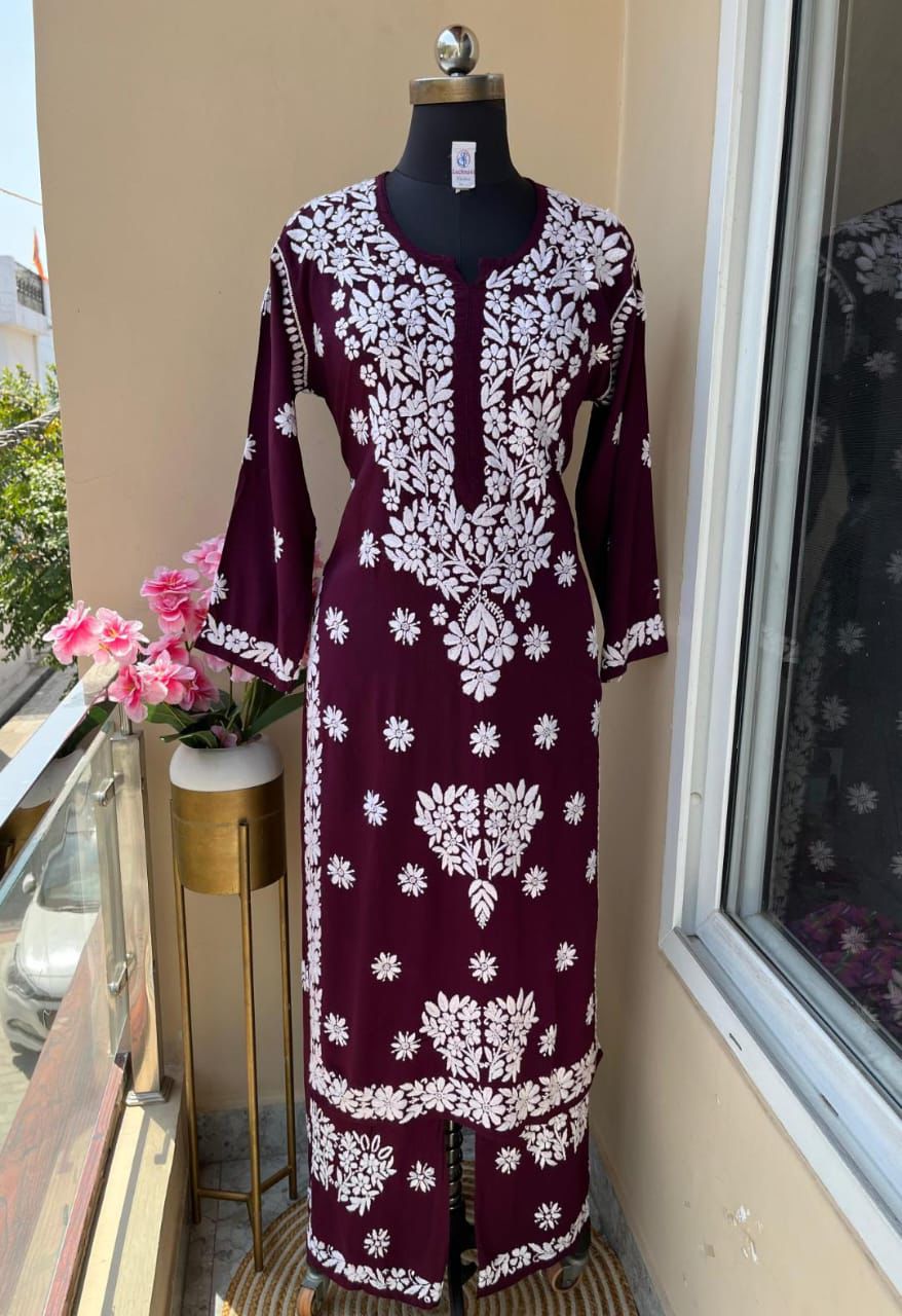 Velvet Maroon modal palazzo set – a statement of timeless elegance