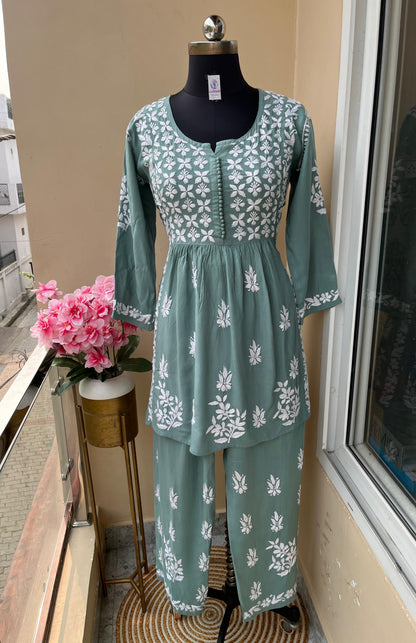 Soft Rayon Short Top & Pant Sets