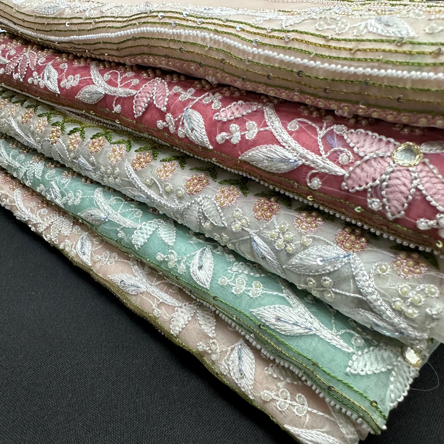 Opulent Pure Organza Silk Shirt & Dupatta Set – A Masterpiece of Elegance