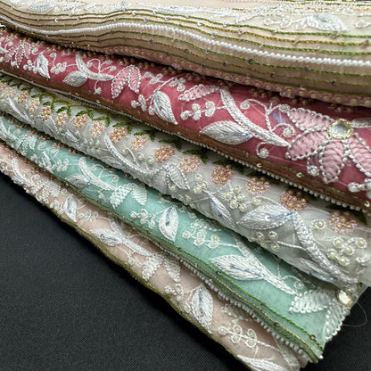Opulent Pure Organza Silk Shirt & Dupatta Set – A Masterpiece of Elegance